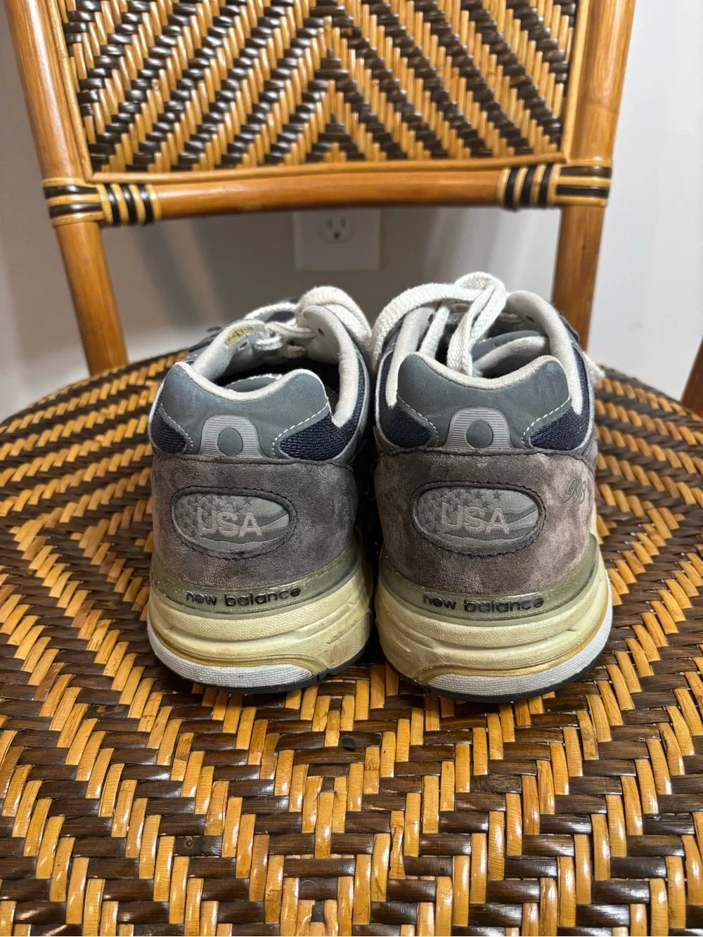 New Balance 993 Navy Made in USA MR993NV 10.5 4E